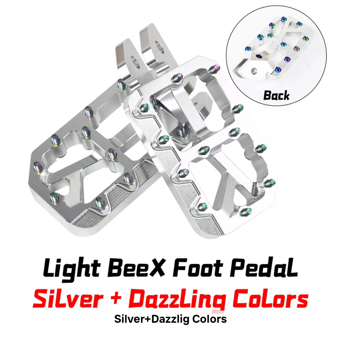 Wide foot high quality foot pegs