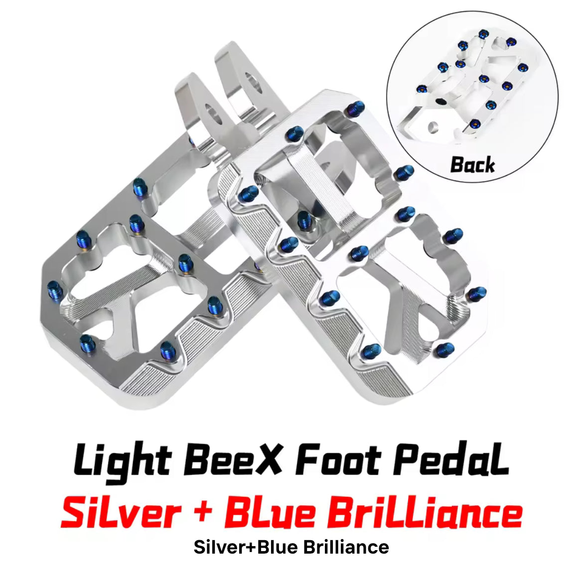 Wide foot high quality foot pegs