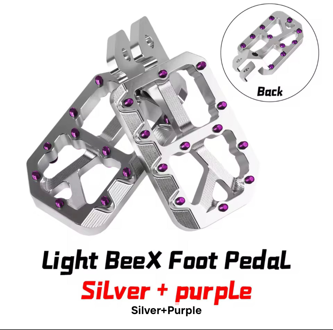 Wide foot high quality foot pegs